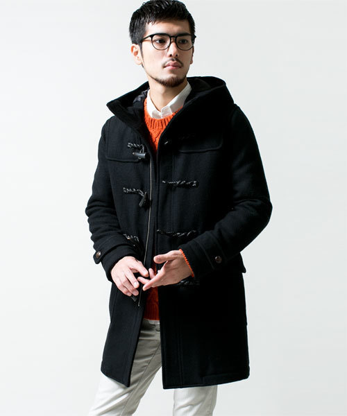 NANO universe（ナノユニバース）の「メルトンロングダッフルコート