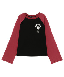 Candy Stripper | CANDY CLUB RAGLAN トップ(Tシャツ/カットソー)