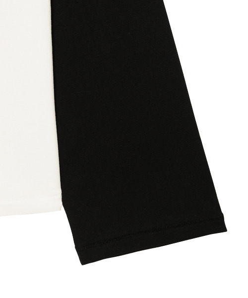 Candy Stripper（キャンディストリッパー）の「CANDY CLUB RAGLAN トップ（Tシャツ/カットソー・レディース・ブラック/オフホワイト/イエロー・2）」の13枚目の写真