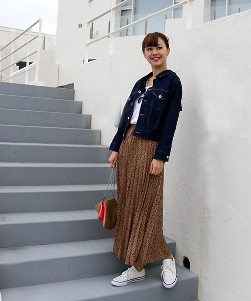 MARBLE WALTS(マーブルワルツ)の「デニム後ろリボンGジャン(デニムジャケット・レディース・インディゴブルー/ブルー・M/L)」の16枚目の写真