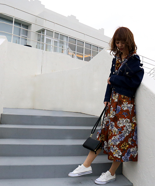 MARBLE WALTS(マーブルワルツ)の「デニム後ろリボンGジャン(デニムジャケット・レディース・インディゴブルー/ブルー・M/L)」の17枚目の写真