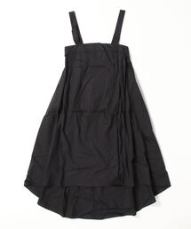 ELK（エルク）の「ELK エルク / TABLIER DRESS ルーズフィットストラップエプロンサロペットワンピース / A3170B08S04（ワンピース）」