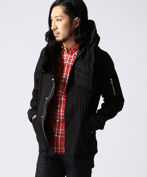 BEAMS（ビームス）の「○BEAMS / ショート モッズコート（モッズコート・メンズ・ブラック/ベージュ/オリーブ・LARGE/MEDIUM/X-LARGE/SMALL）」の2枚目の写真