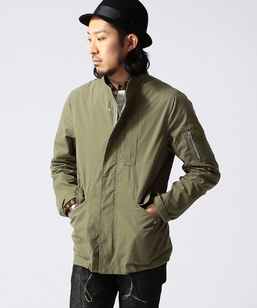 BEAMS（ビームス）の「○BEAMS / ショート モッズコート（モッズコート・メンズ・ブラック/ベージュ/オリーブ・LARGE/MEDIUM/X-LARGE/SMALL）」の7枚目の写真