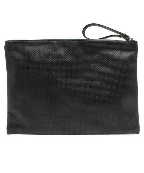 WEGO（ウィゴー）の「WEGO/パンチングクラッチバッグ（クラッチバッグ・メンズ・ホワイト/ブラック・FREE）」の4枚目の写真