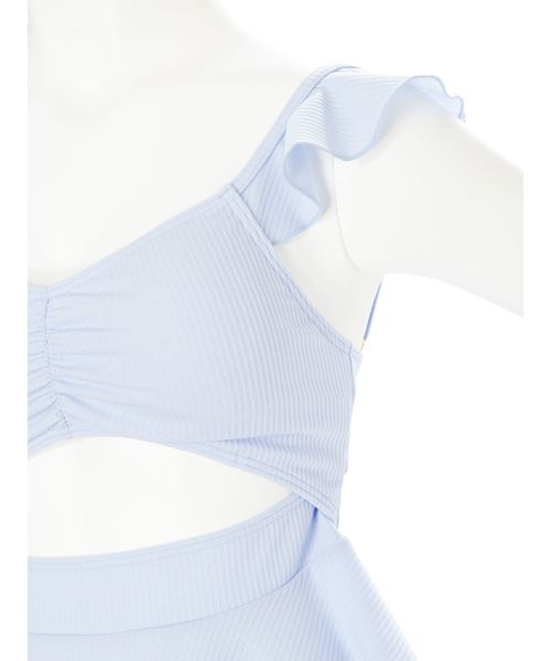フリルショルダーワンピース【水着】（水着）｜dazzlin