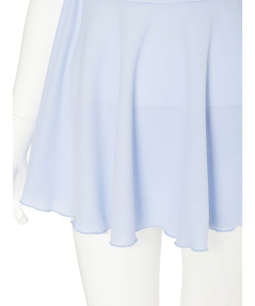 dazzlin（ダズリン）の「フリルショルダーワンピース【水着】（水着・レディース・ブラック/ピンク/ブルー・FREE）」の19枚目の写真