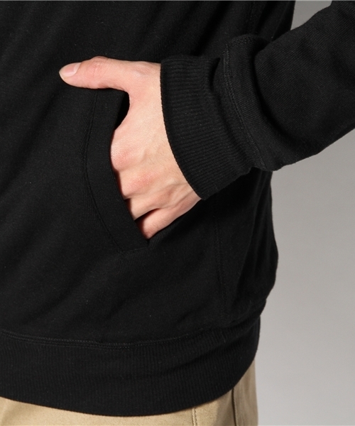 PLST(プラステ)の「Men 二重仕立てジップアップパーカ(パーカー・メンズ・ブラック/ヘザーグレー・LARGE/X-LARGE/MEDIUM/SMALL)」の5枚目の写真