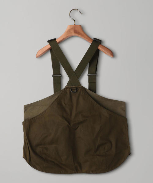 UNITED ARROWS ループ ベスト LOEFF＞マフラー付き リバーベスト