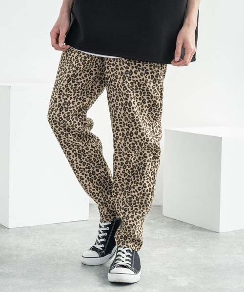 Rocky Monroe（ロッキーモンロー）の「ワイドテーパードイージーシェフパンツ スケーターパンツ（その他パンツ・メンズ・チャコールグレー/ネイビー/ブラウン/グレー/カーキ/ブラック/ベージュ/レオパード/ウッドランド/オフホワイト/グレー系その他/ブラウン系その他/ネイビー系・LL/M/L）」の13枚目の写真