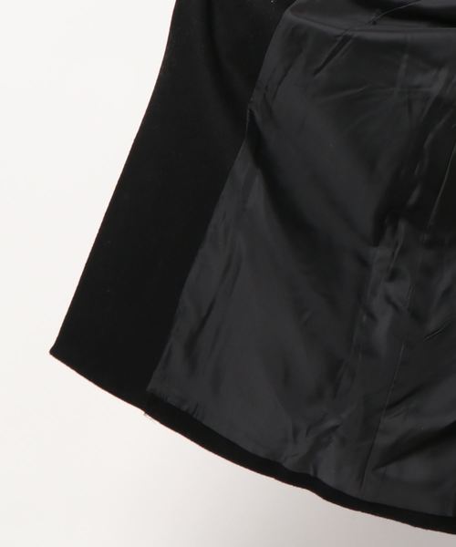 INTERPLANET（インタープラネット）の「ウールカルゼチェスターコート（チェスターコート・レディース・チャコールグレー/ブラック/ネイビー・FREE）」の6枚目の写真