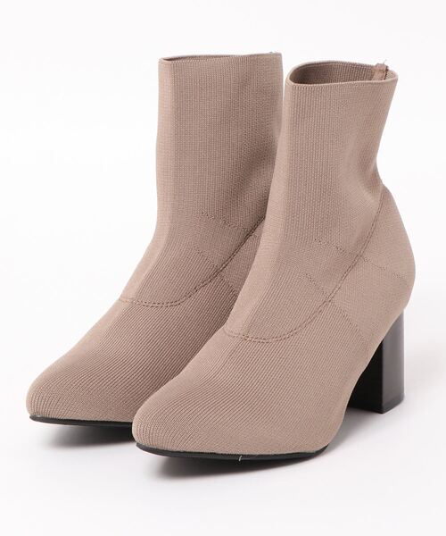 KOBE LETTUCE（コウベレタス）の「2TYPEソックスブーツ　ショーツブーツ（ブーツ・レディース・ブラック系その他/ベージュ系その他/ブラック系その他2/ベージュ系その他2/ブラウン系その他2/ブラック系その他4/ホワイト系その他2/ブラウン系その他/ホワイト系その他/ブラック系その他3・S/LL/M/L）」の13枚目の写真