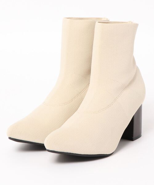 KOBE LETTUCE（コウベレタス）の「2TYPEソックスブーツ　ショーツブーツ（ブーツ・レディース・ブラック系その他/ベージュ系その他/ブラック系その他2/ベージュ系その他2/ブラウン系その他2/ブラック系その他4/ホワイト系その他2/ブラウン系その他/ホワイト系その他/ブラック系その他3・S/LL/M/L）」の15枚目の写真