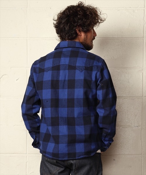 トップス TMT PIECE DYED BUFFALO CHECK SHIRTS トップス TMT PIECE DYED BUFFALO CHECK SHIRTS TMT PIECE DYED