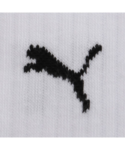 PUMA(プーマ)の「PUMA プーマ ユニセックス プーマ ペア ファッション ソックス(ソックス/靴下・メンズ・ブラック/ホワイト/ホワイト×レッド/ベージュ・23.0cm/25.0cm/27.0cm)」の6枚目の写真