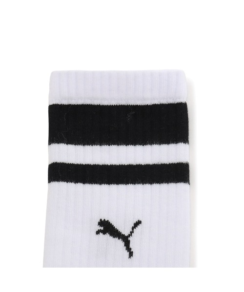 PUMA(プーマ)の「PUMA プーマ ユニセックス プーマ ペア ファッション ソックス(ソックス/靴下・メンズ・ブラック/ホワイト/ホワイト×レッド/ベージュ・23.0cm/25.0cm/27.0cm)」の7枚目の写真