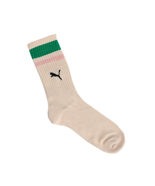 PUMA(プーマ)の「PUMA プーマ ユニセックス プーマ ペア ファッション ソックス(ソックス/靴下・メンズ・ブラック/ホワイト/ホワイト×レッド/ベージュ・23.0cm/25.0cm/27.0cm)」の17枚目の写真