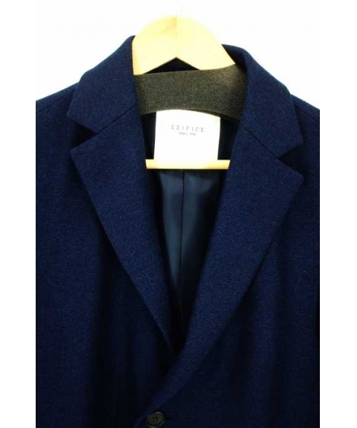 ブランド古着】Super100sウール メランジチェスターコート（チェスター