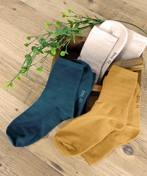 minia（ミニア）の「デイリーソックス＜3足SET＞（ソックス/靴下・レディース・ホワイト/ブラック/その他/その他2/その他3/その他4/その他5/ベージュ/アイボリー/その他6・FREE）」の6枚目の写真