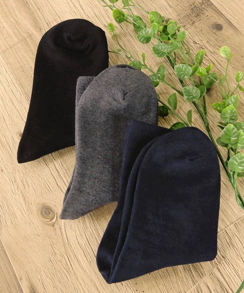 minia（ミニア）の「デイリーソックス＜3足SET＞（ソックス/靴下・レディース・ホワイト/ブラック/その他/その他2/その他3/その他4/その他5/ベージュ/アイボリー/その他6・FREE）」の7枚目の写真