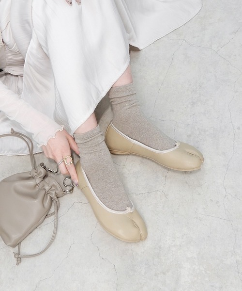 minia（ミニア）の「デイリーソックス＜3足SET＞（ソックス/靴下・レディース・ホワイト/ブラック/その他/その他2/その他3/その他4/その他5/ベージュ/アイボリー/その他6・FREE）」の15枚目の写真