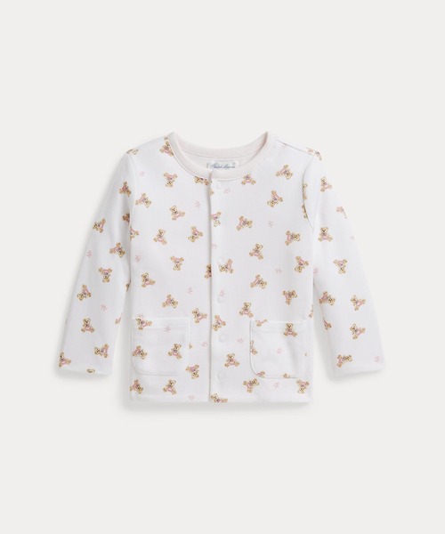 POLO RALPH LAUREN CHILDRENSWEAR(ポロ ラルフ ローレン チルドレンズウェア)の「リバーシブル コットン ジャケット(Tシャツ/カットソー・キッズ・ホワイト・18M/12M/24M)」の1枚目の写真
