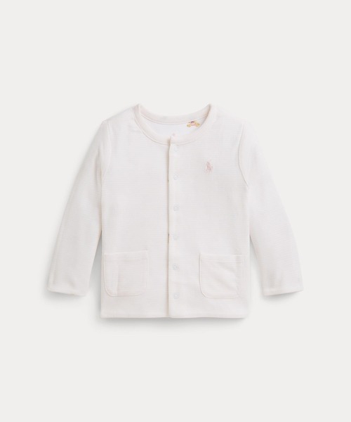 POLO RALPH LAUREN CHILDRENSWEAR(ポロ ラルフ ローレン チルドレンズウェア)の「リバーシブル コットン ジャケット(Tシャツ/カットソー・キッズ・ホワイト・18M/12M/24M)」の5枚目の写真