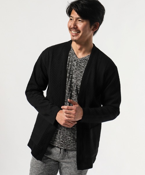 セール ケーブルトッパーカーディガン カーディガン ボレロ Tete Homme テットオム のファッション通販 Zozotown