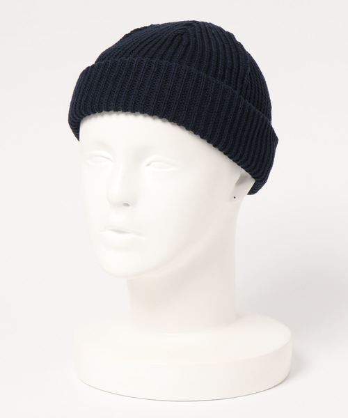 Right-on（ライトオン）の「コットンローワッチ（ニットキャップ/ビーニー・メンズ・ホワイト/ブラック/ベージュ/ネイビー・フリー）」の4枚目の写真