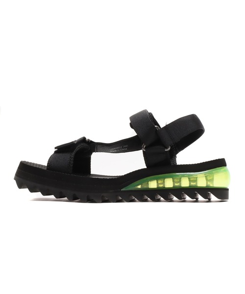 atmos(アトモス)の「MAISON U AIR SPORTS SANDAL (BLACK&GREEN atmos(アトモス)の「MAISON U AIR SPORTS SANDAL (BLACK&GREEN