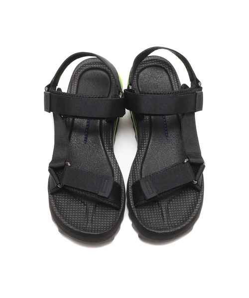 atmos(アトモス)の「MAISON U AIR SPORTS SANDAL (BLACK&GREEN atmos(アトモス)の「MAISON U AIR SPORTS SANDAL (BLACK&GREEN