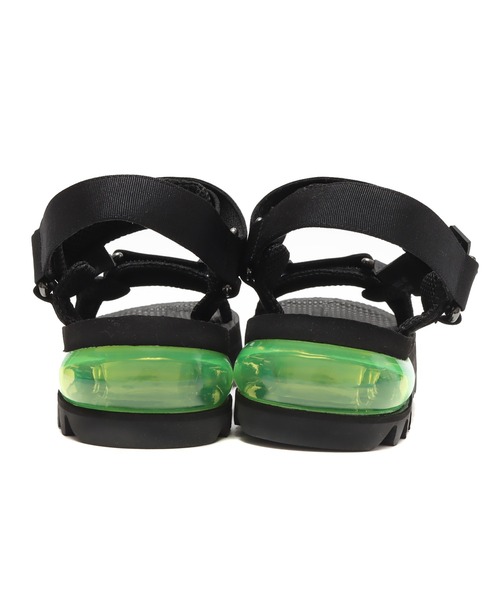 atmos（アトモス）の「MAISON U AIR SPORTS SANDAL (BLACK&GREEN