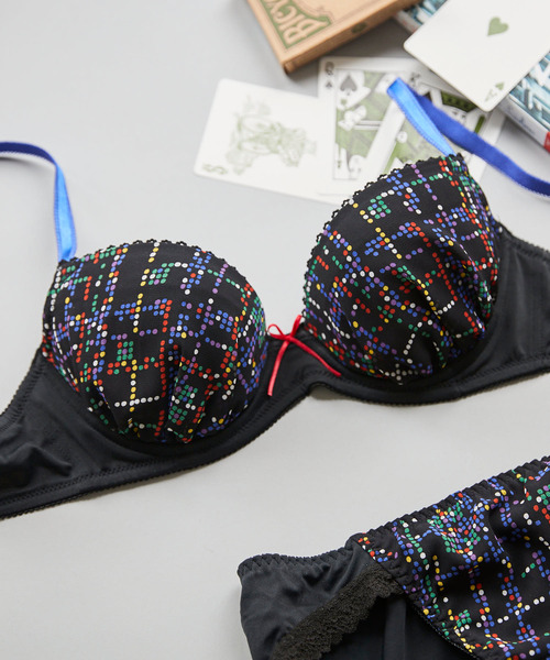 セール Retro Game 3 4カップブラジャー ブラジャー Une Nana Cool ウンナナクール のファッション通販 Zozotown