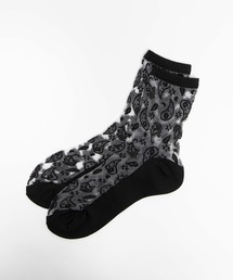 WEGO | WEGO/ペイズリー柄シースルーソックス(ソックス/靴下)