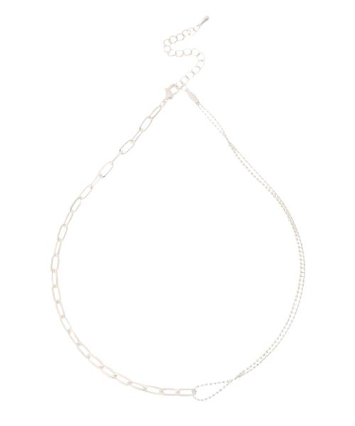 AMERICAN HOLIC（アメリカンホリック）の「チェーンMIXショートネックレス ＊（ネックレス・レディース・シルバー/ゴールド・FREE）」の3枚目の写真