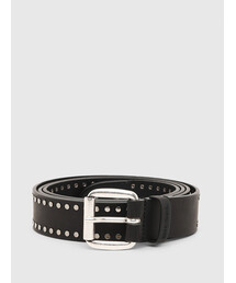 DIESEL | レディース メタルリベット レザーベルト(ベルト)