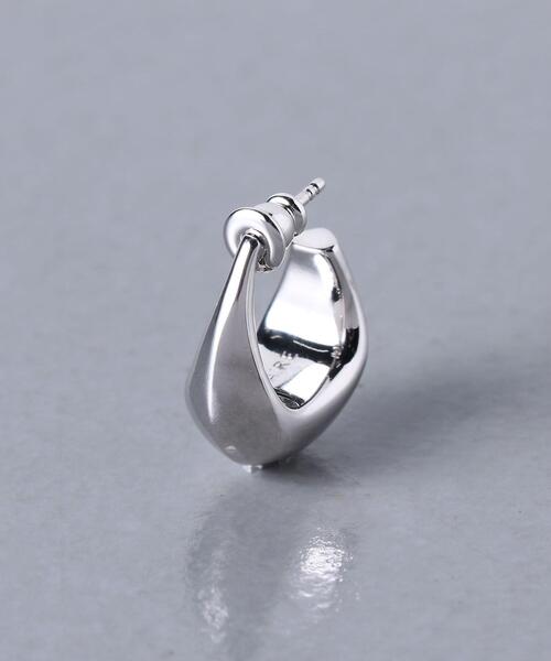 ルメール CARVED MINI DROP フープピアス片耳 ルメール CARVED MINI DROP フープピアス片耳 LEMAIRE（ルメール