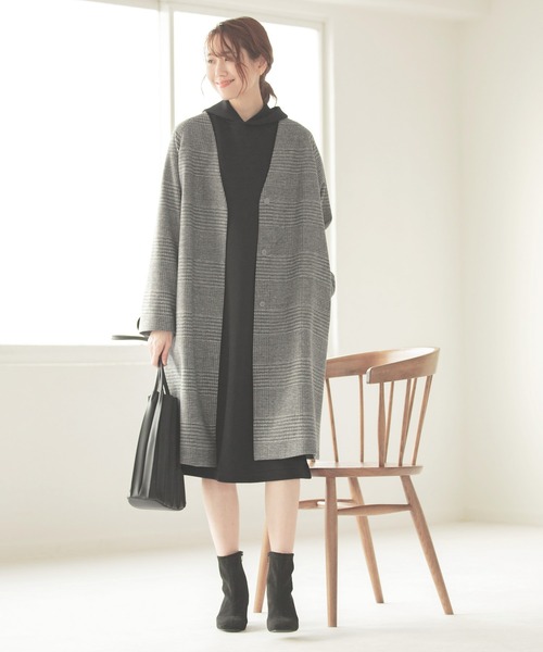 Globalwork グローバルワーク のファッション ハンサム美人パーカーワンピース 8102 ワンピース Global