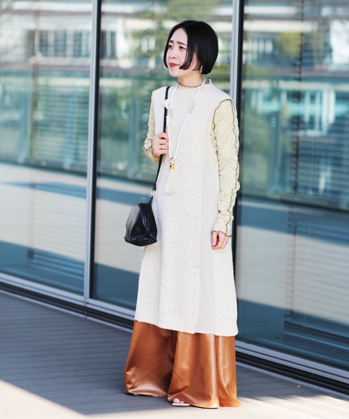 Ray BEAMS（レイビームス）の「FUMIE=TANAKA × Ray BEAMS / 別注 ポニー ロング ネックレス（ネックレス・レディース・ナチュラル・ONE SIZE）」の6枚目の写真