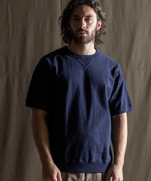 Jackman（ジャックマン）の「Dotsume Rib T-Shirt（Tシャツ/カットソー・メンズ・ブラック/オフホワイト/ヘザーグレー/キナリ/ネイビー/ライトグレー/ターコイズブルー/ダークネイビー/グレー系その他3/グレー系その他4/ホワイト×ブラック/レッド/ピンク系その他/ベージュ系その他/ダークグリーン/ダークベージュ/グレイッシュベージュ/ライトベージュ/スミクロ/ブルー系その他4・SMALL/MEDIUM/LARGE/X-LARGE）」の18枚目の写真