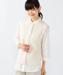 DECOY SINCE 1981（デコイシンスイチキュウハチイチ）の「オーガニックコットンケーブルニットベスト（ベスト・レディース）」