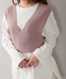 【WEB限定】ビスチェアンサンブル