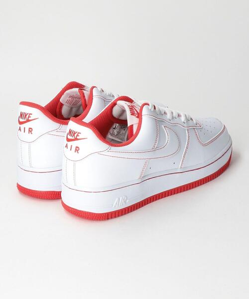 NIKE(ナイキ)の「<NIKE> AIR FORCE 1 07 COL/エアフォース1(スニーカー・メンズ・ケリー/ブラック/レッド・28cm/27.5cm/26.5cm/27cm/26cm)」の4枚目の写真