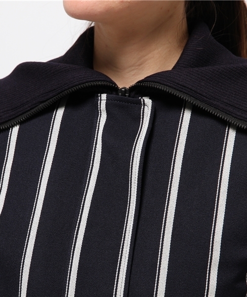 UNITED ARROWS（ユナイテッドアローズ）の「UAG/K W ストライプ ブルゾン ◆（ブルゾン・レディース・ネイビー・38/36）」の6枚目の写真
