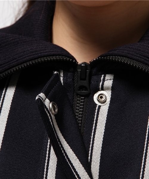 UNITED ARROWS（ユナイテッドアローズ）の「UAG/K W ストライプ ブルゾン ◆（ブルゾン・レディース・ネイビー・38/36）」の10枚目の写真