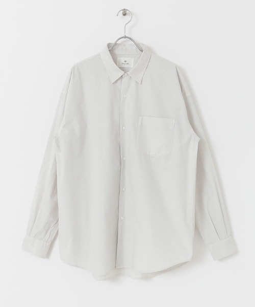 URBAN RESEARCH（アーバンリサーチ）の「ガーメントダイタイプライターシャツ（シャツ/ブラウス・メンズ・オフホワイト/カーキ/ブルー・M/L）」の16枚目の写真