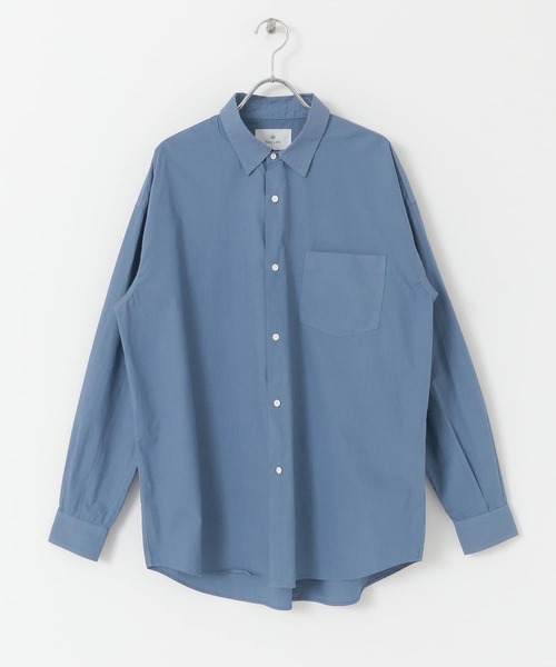 URBAN RESEARCH（アーバンリサーチ）の「ガーメントダイタイプライターシャツ（シャツ/ブラウス・メンズ・オフホワイト/カーキ/ブルー・M/L）」の18枚目の写真