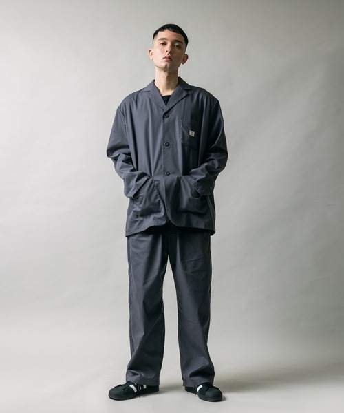 PENNEYS（ぺニーズ）の「NORTH COLAR JACKET ワークジャケット/テーラードジャケット(セットアップ対応)（テーラードジャケット・メンズ・ホワイト/ブラック/ネイビー/カーキ/チャコール・M/L）」の7枚目の写真