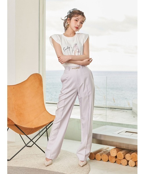 Darich（ダーリッチ）の「レディグラフィックTシャツ（Tシャツ/カットソー・レディース・アイボリー/ミント/パープル・FREE）」の14枚目の写真