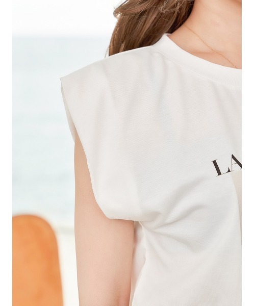 Darich（ダーリッチ）の「レディグラフィックTシャツ（Tシャツ/カットソー・レディース・アイボリー/ミント/パープル・FREE）」の16枚目の写真